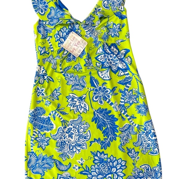 Gretchen Scott Jersey Fling Fantasy Ruffle Dress with Pockets - Women’s XS NWT - Picture 2 of 6